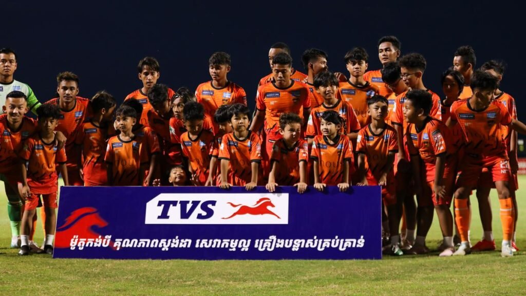 TVS Motor Company extends partnership with Angkor Tiger Football Club