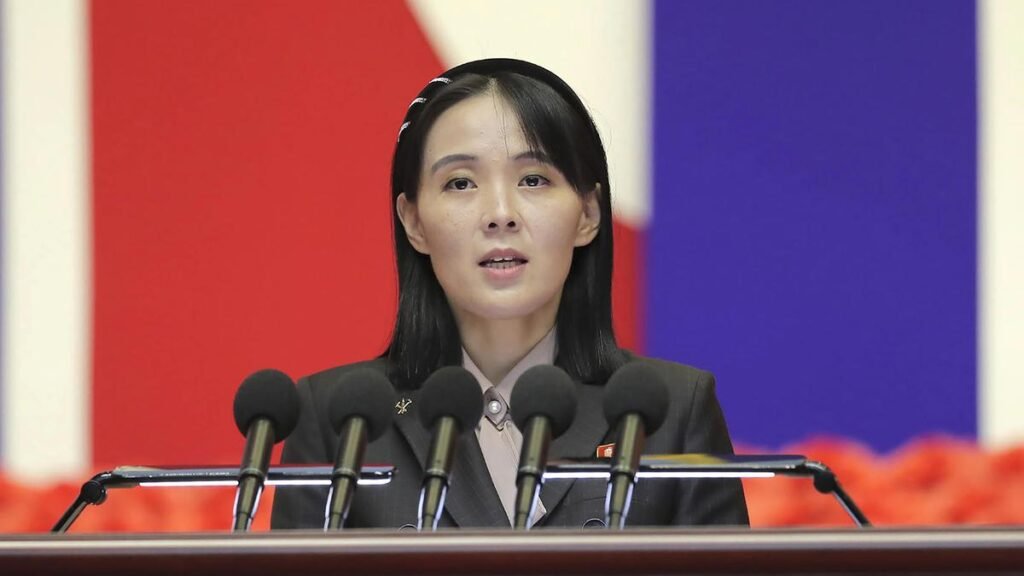 North Korea’s Kim Yo Jong warns of new military options over Japan’s strike capabilities