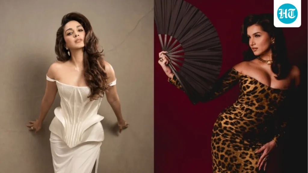 Kiara Advani in white corset, Tara Sutaria in bold leopard print dazzle at Toxic trailer launch with Yash in Bengaluru