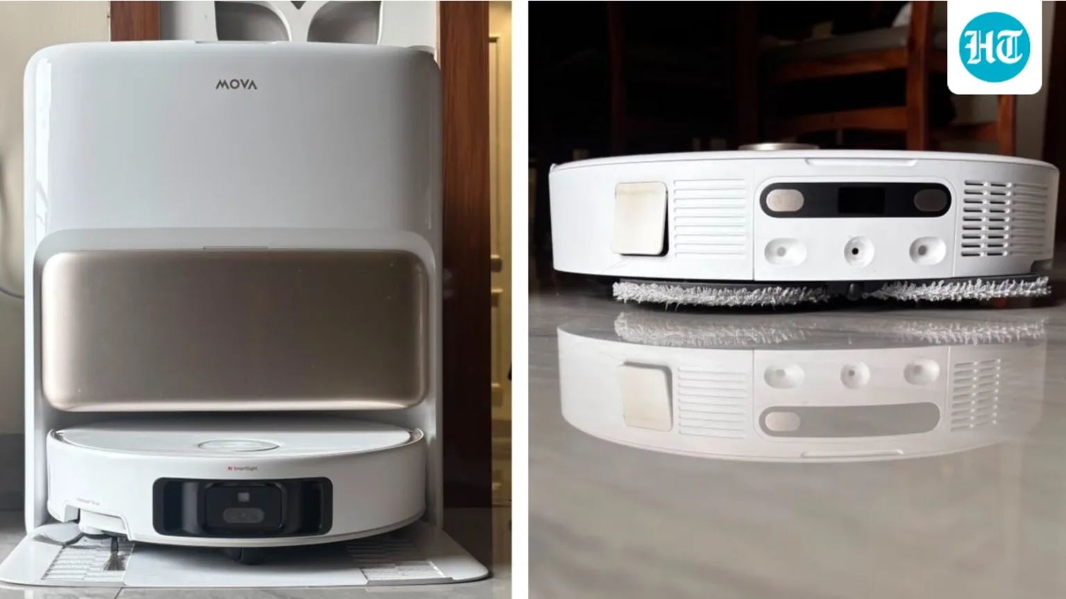 Mova V50 Ultra robotic vacuum cleaner review: One of the smartest robot vacuums I’ve tested
(HT Tech)