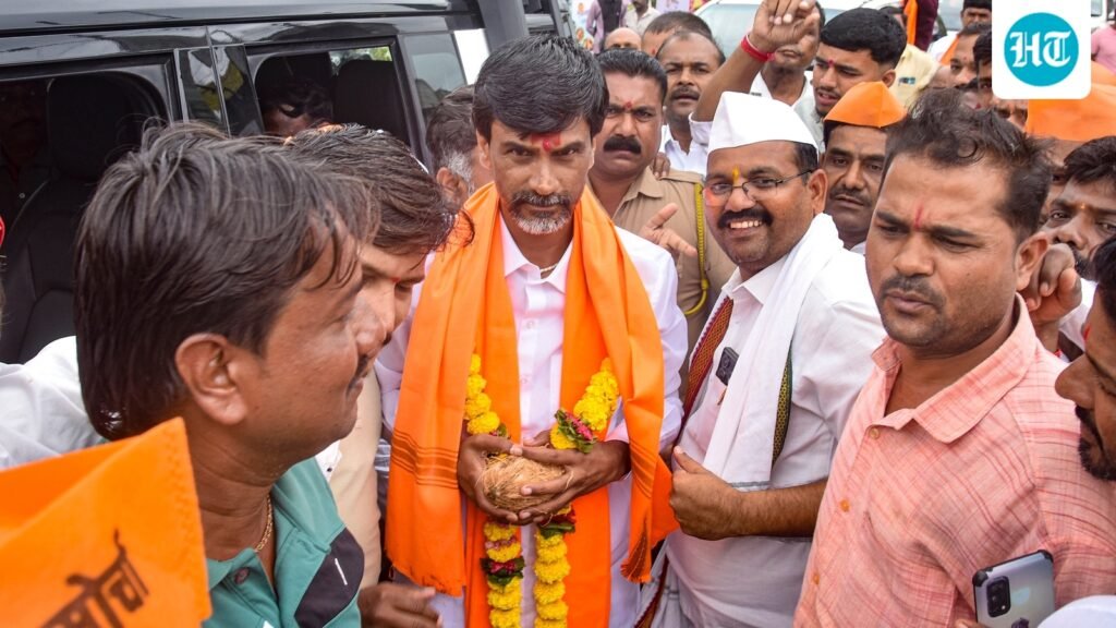 Maratha activist Manoj Jarange demands cancellation of Eknath Shinde’s event: ‘We’ll answer back’