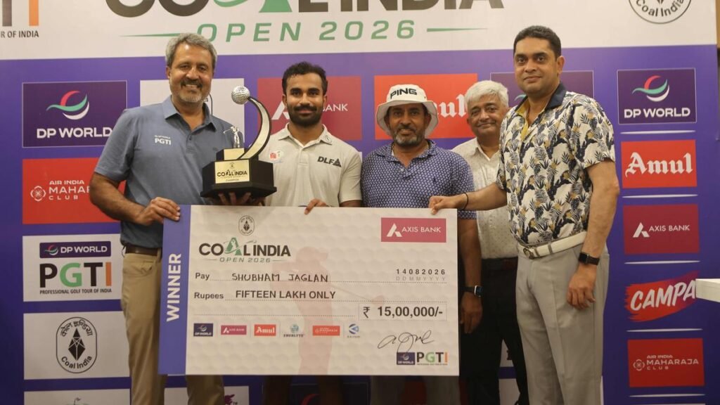 Jaglan’s final-round six-under 64 secures him his maiden professional title