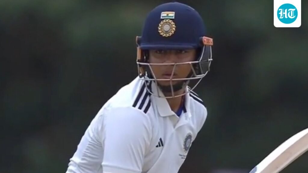 Vaibhav Sooryavanshi leaves selector RP Singh shocked as he slams bat and hangs face in disbelief after missing century