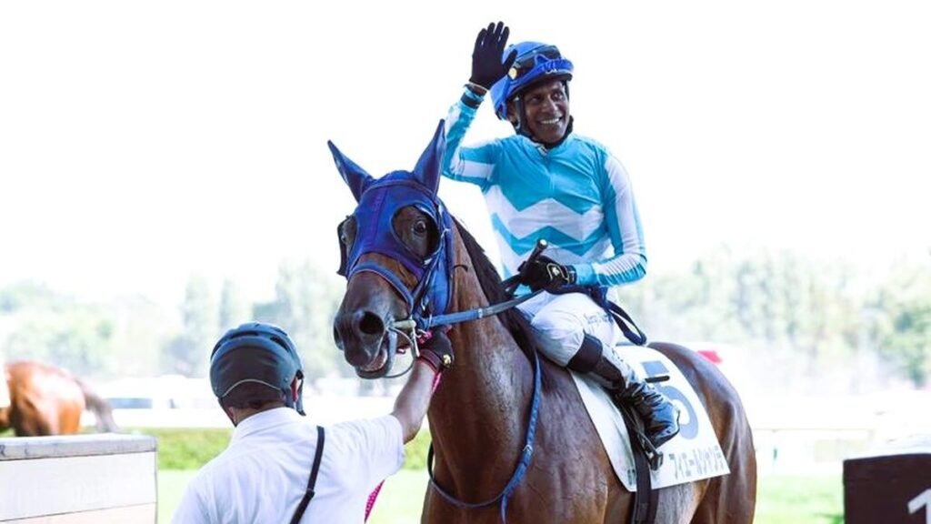 Jockey Suraj Narredu makes India proud in Japan