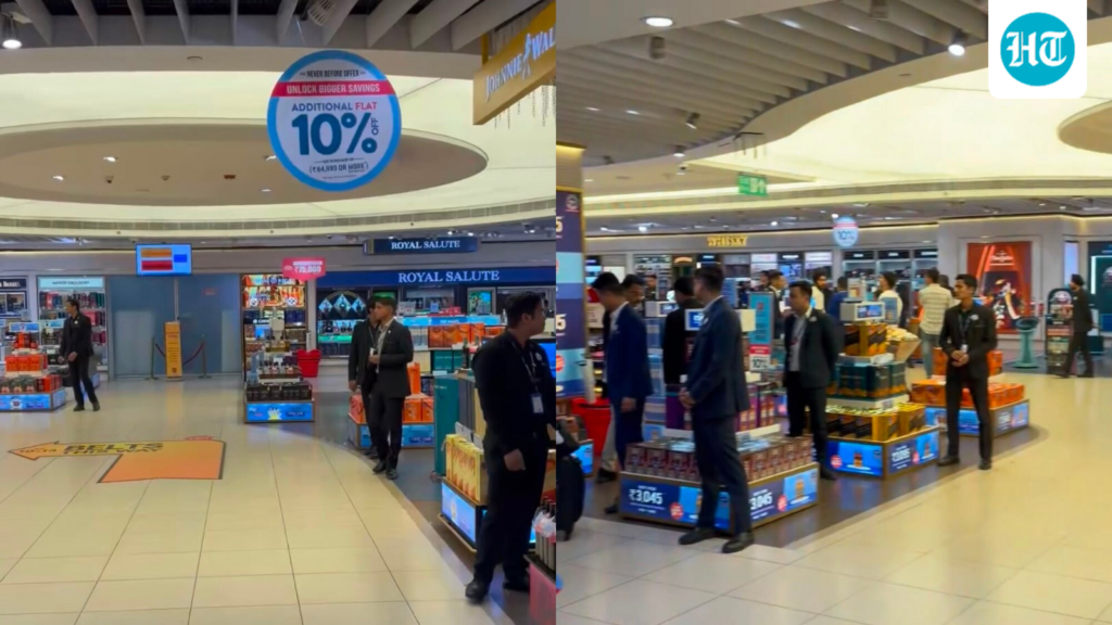 ‘Buy buy buy!’: Foreign tourist reacts to duty-free shopping after Delhi immigration