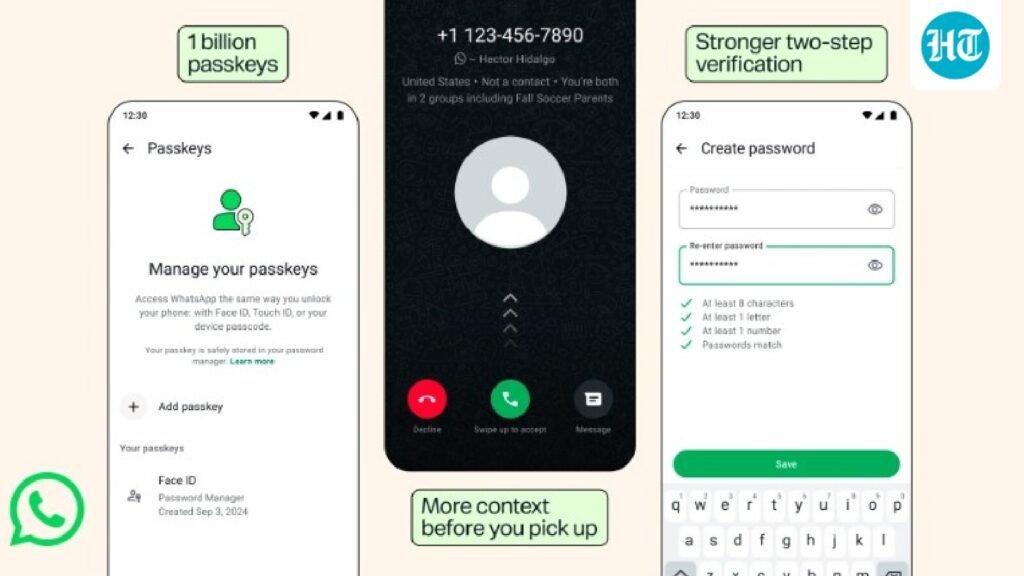 WhatsApp gets better passkey support, improved 2FA, more: Here’s how it will protect your chats and calls
(HT Tech)