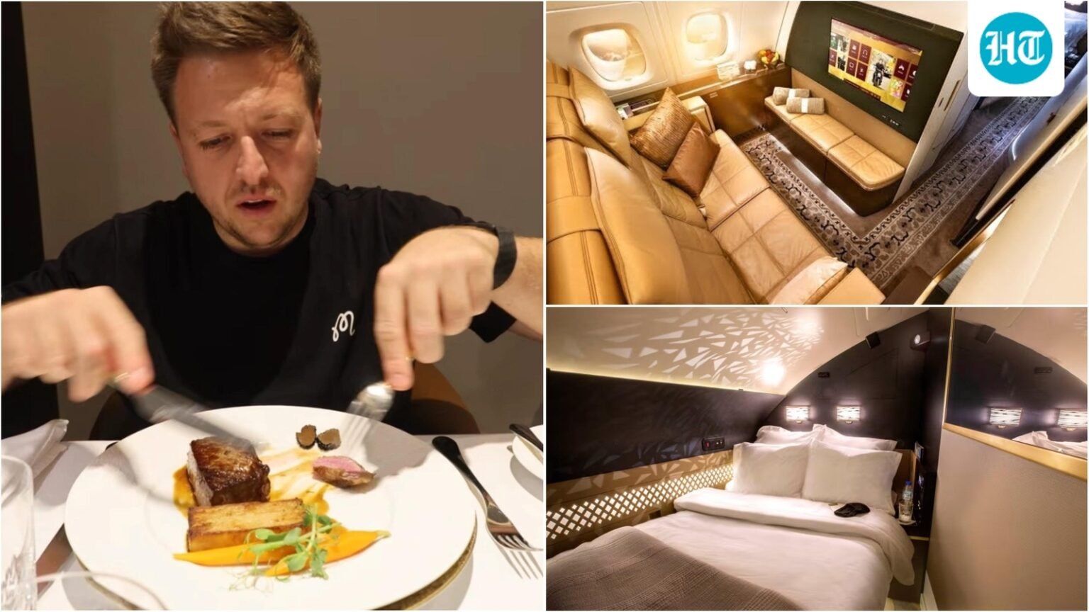 Travel vlogger takes ‘world’s most expensive first-class flight’ from Dubai to London: ‘It’s literally an apartment’
