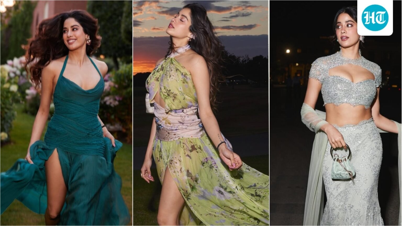 Janhvi Kapoor proves green is the colour of the season with 4 stunning looks at her friend’s pre-wedding festivities