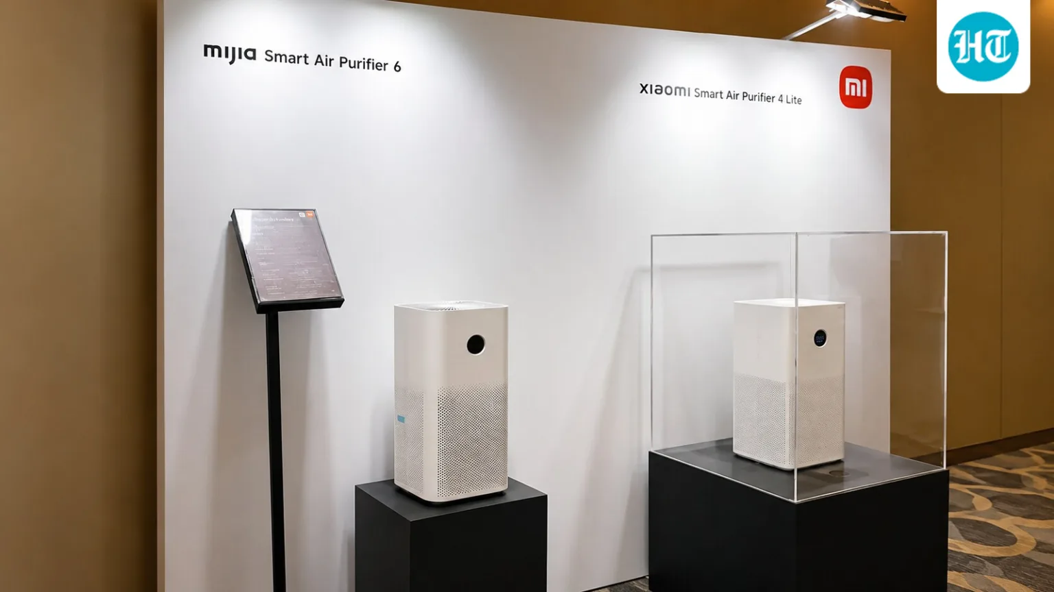 Xiaomi launches Mijia Smart Air Purifier 6, Mijia Smart Air Purifier 4 Compact in India: Price and features
(HT Tech)