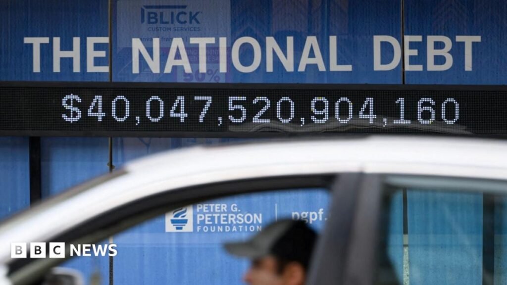 How does the US national debt affect consumers around the world?