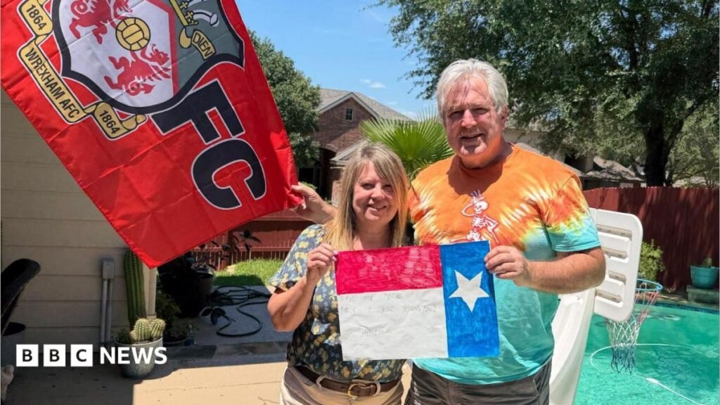 Texas couple to move to Wrexham after watching Ryan Reynolds series