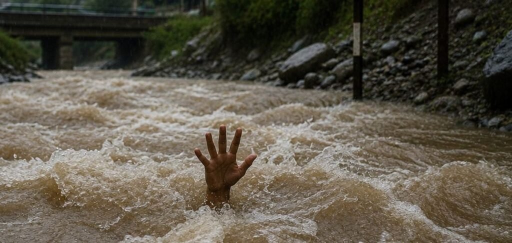 Teen swept away while crossing nallah in Reasi