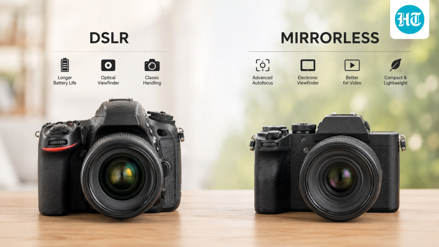 I would choose mirrorless camera today, but here is why I still miss DSLRs
(HT Tech)