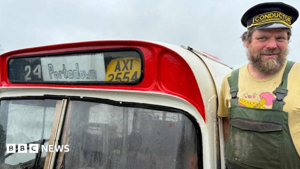 River Bann: Is it a bus? Is it a boat? The former Citybus taking to the water