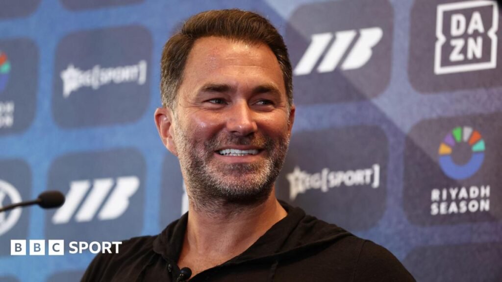 Eddie Hearn: Nobody can stop Tyson Fury-Anthony Joshua fight from happening