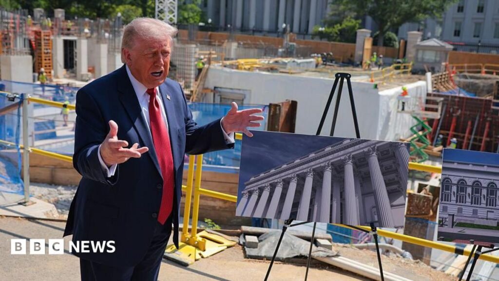Trump asks Supreme Court to allow White House ballroom work to continue