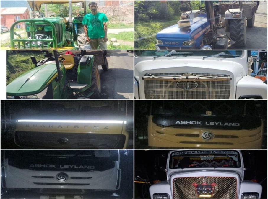 Police seize 33 vehicles, machines over illegal mining