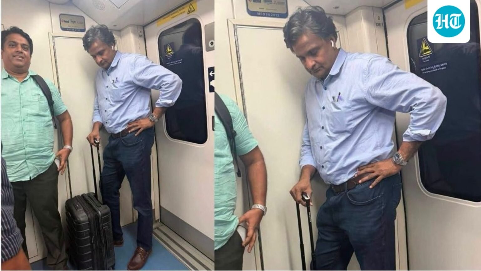 Minimalism at its best: India legend Javagal Srinath takes a metro ride to leave cricket fans awestruck