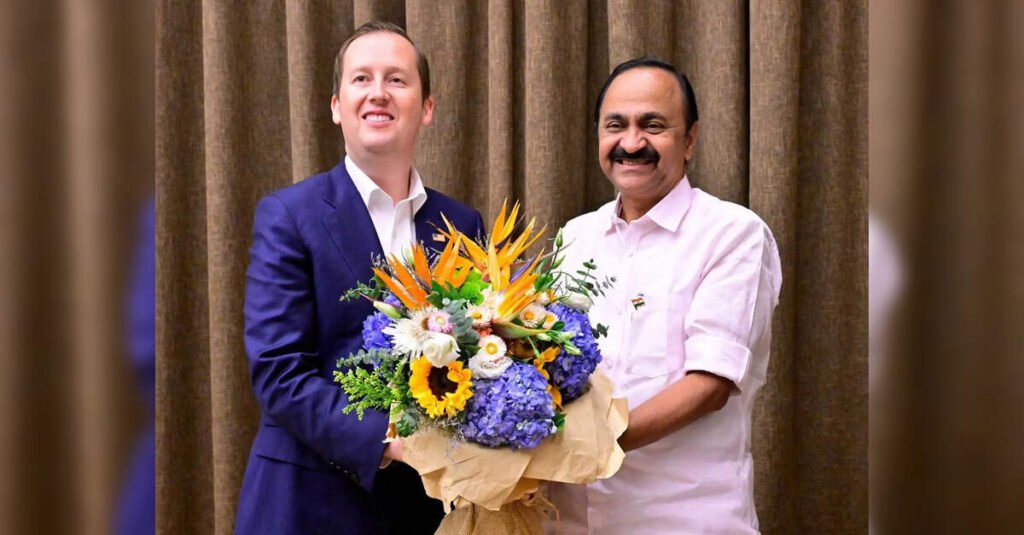 CM VD Satheesan Meets Ambassador Sergio Gor, ETEducation