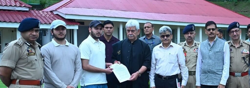 LG hands over appointment letters to police martyrs’ families