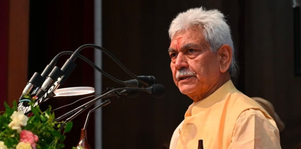 LG Manoj Sinha Hails India’s Space Achievements