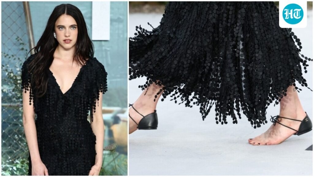 Margaret Qualley has fans baffled with ‘barefoot’ Chanel sandals on red carpet: ‘That’s the wrong part of foot to cover’