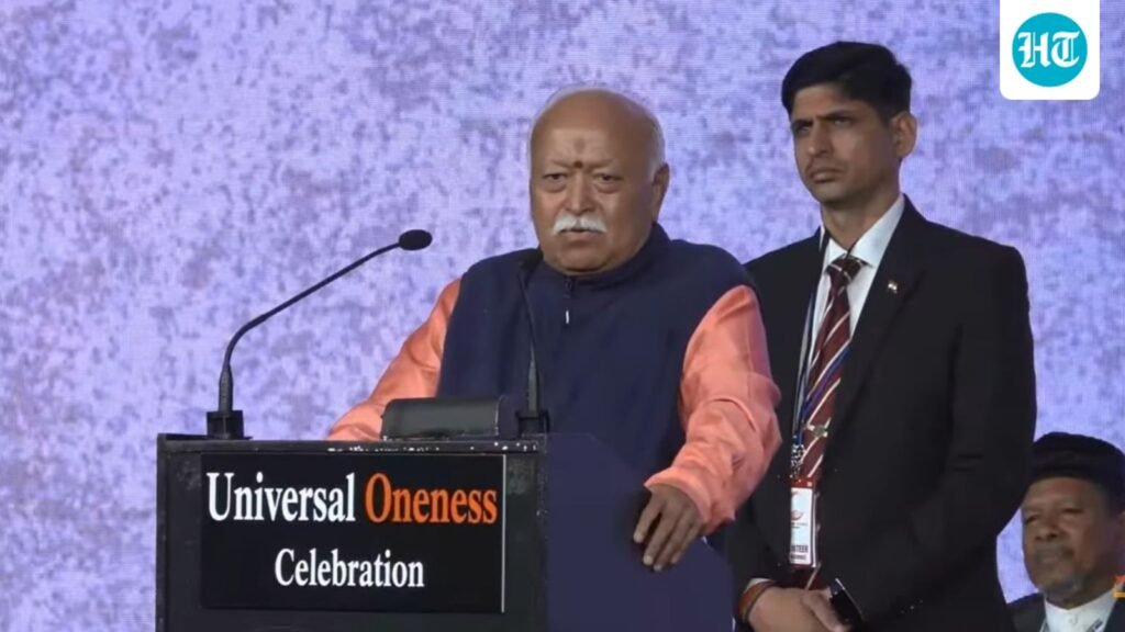 ‘Unity in diversity is in India’s DNA’: RSS chief Mohan Bhagwat in New York