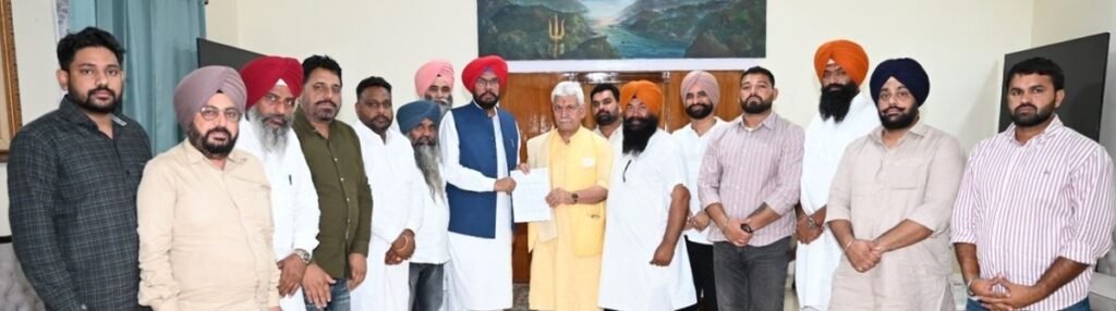 Punjab delegation calls on LG Sinha