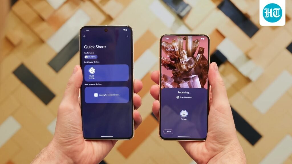 Android phones can now share photos, videos and contacts by tapping them together: How it works
(HT Tech)