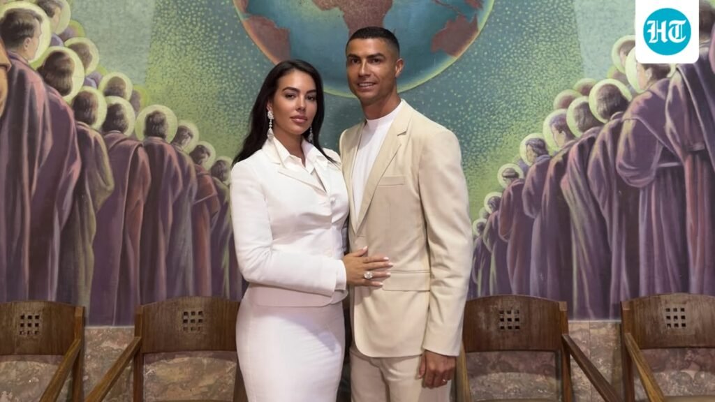 Cristiano Ronaldo and Georgina Rodriguez’s wedding: How the couple honoured the place they first met with their outfits