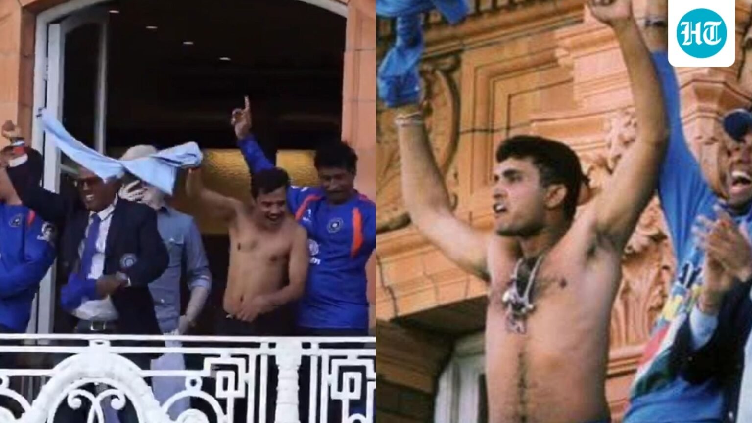Sourav Ganguly’s iconic Lord’s celebration recreated by India mixed disability team after thrashing England by 118 runs