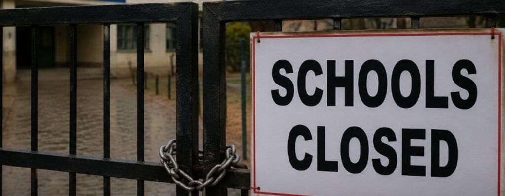 Schools Shut In Poonch Amid Inclement Weather, Rising Water Levels