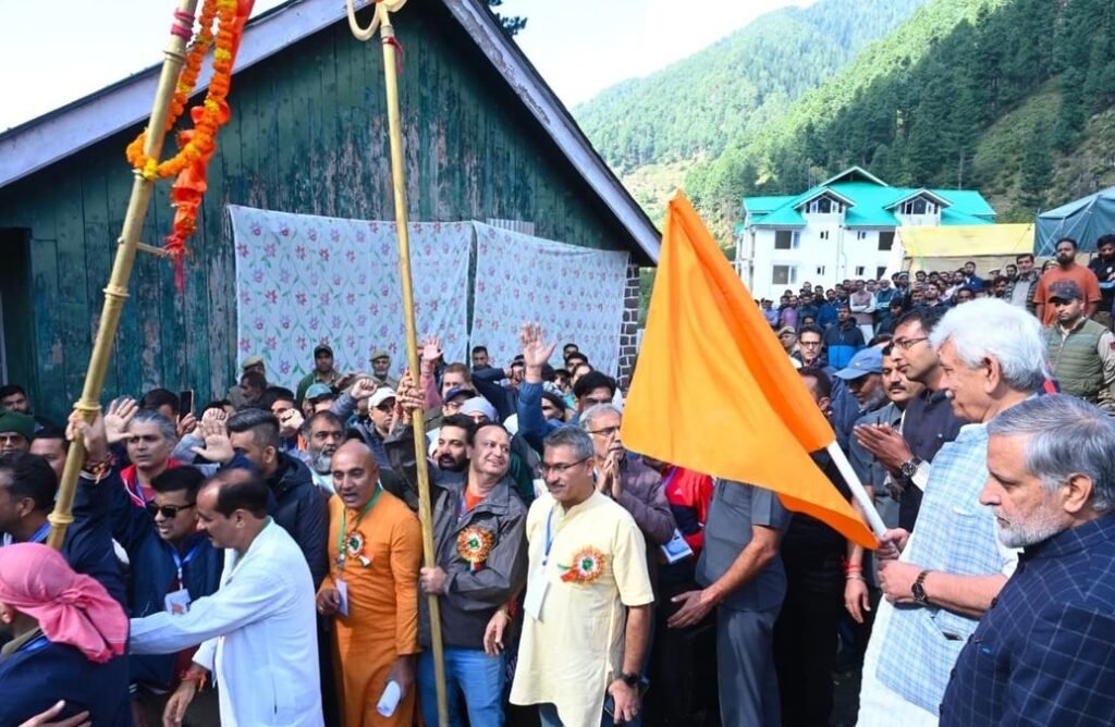 “Spiritual journeys, such as Harmukh–Gangbal strengthen nation’s soul & collective consciousness”: LG Sinha