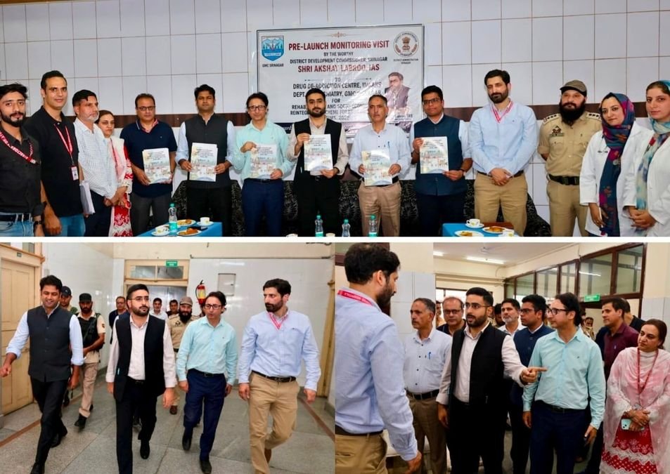 DC Srinagar reviews drug rehabilitation scheme at IMHANS