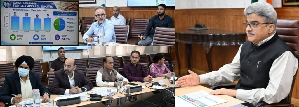 CS calls for year-wise craft export strategy till 2030