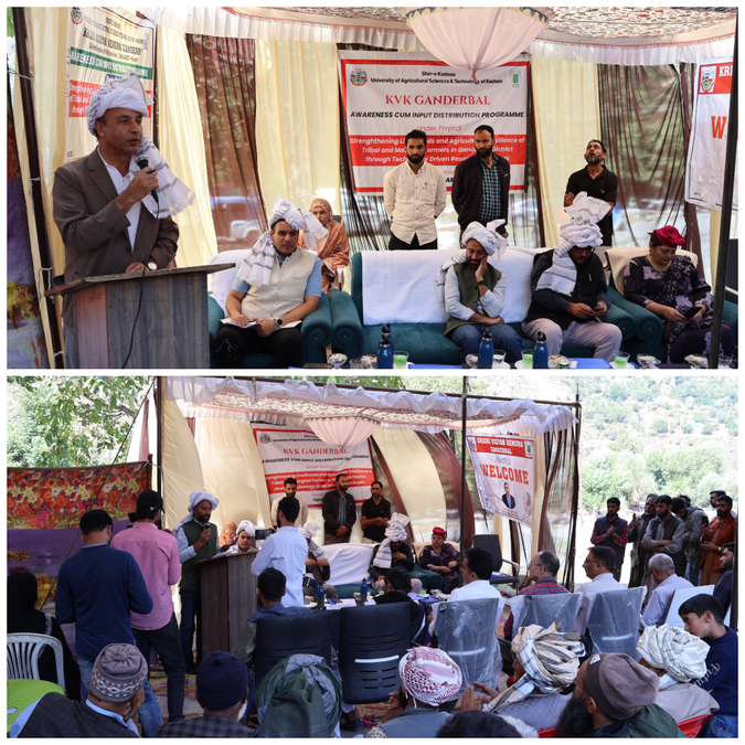 SKUAST-K project targets livelihood resilience of tribal farmers in G’bal