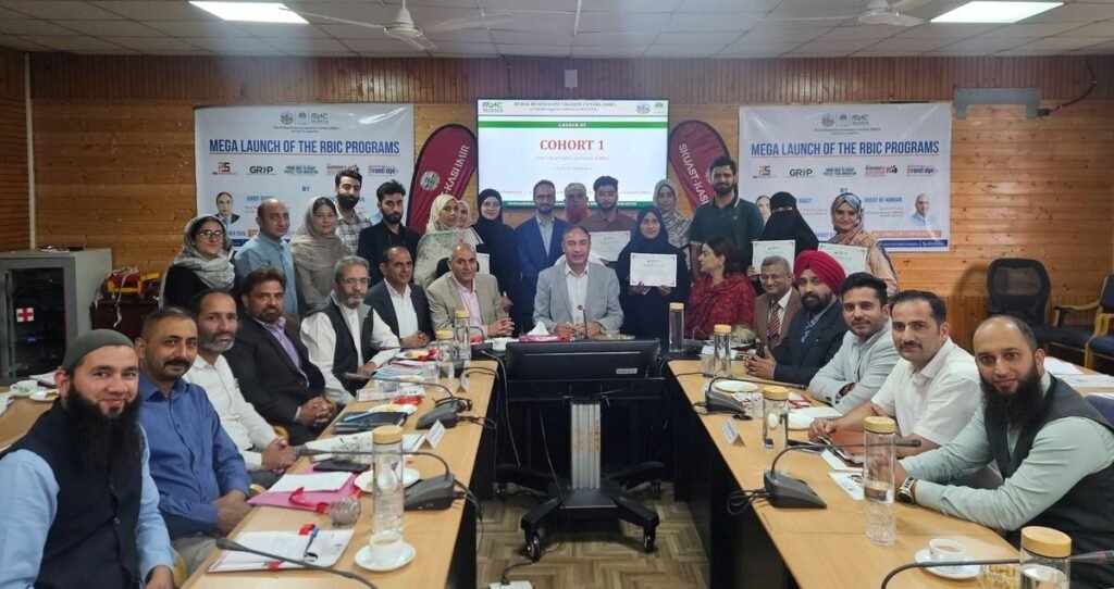SKUAST-K RBIC unveils flagship startup programs