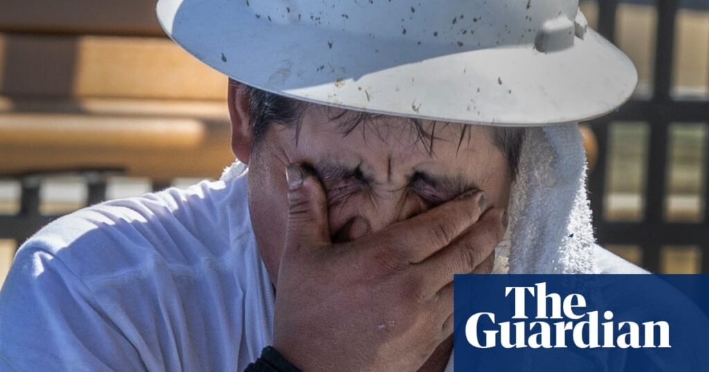 ‘Your body fights to stay cool’: workers toil in record heat as federal rule frozen | Extreme heat