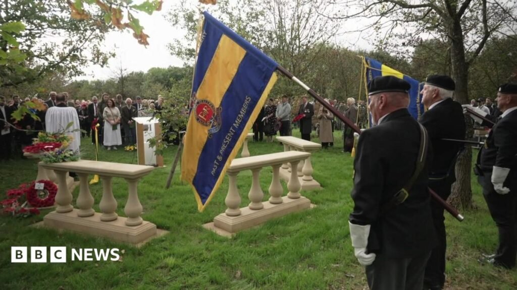 National Memorial Arboretum dedicates memorial to veterans who died by suicide