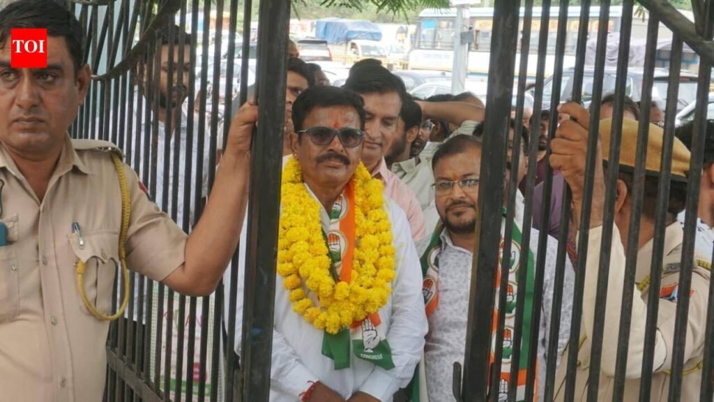 Chaos in Congress as delayed candidate lists trigger confusion, missed nominations | Jaipur News