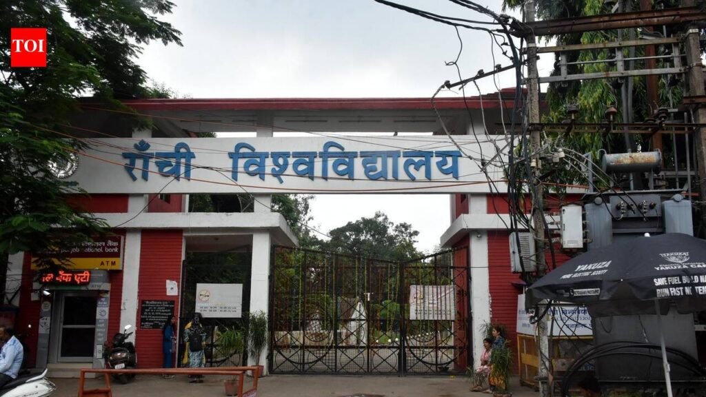Ranchi University opens applications for 331 PhD seats | Ranchi News