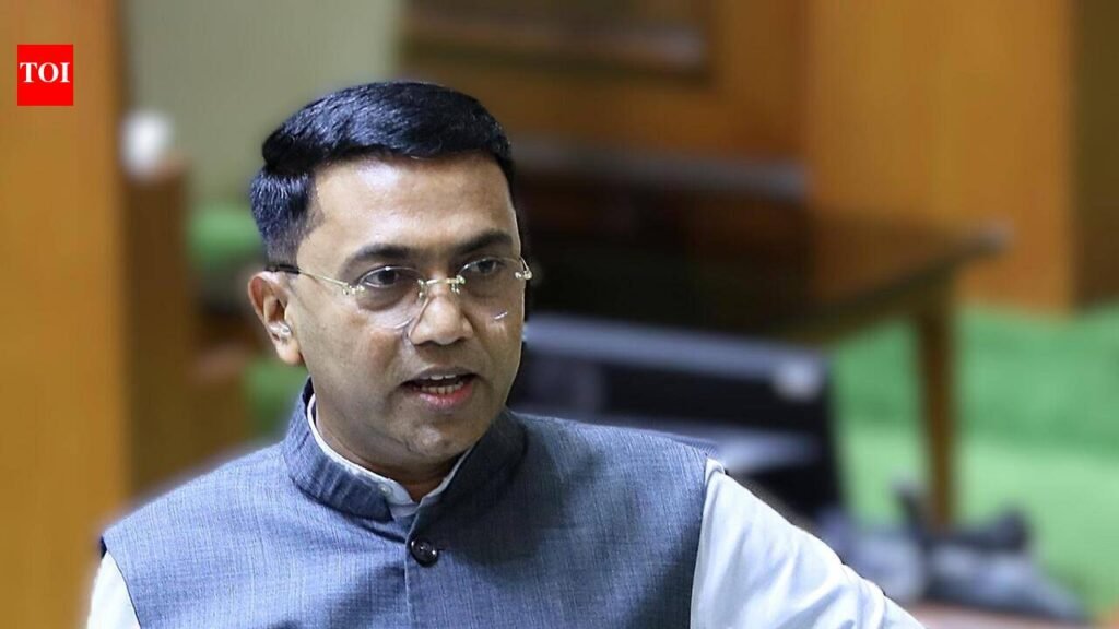 More than 90% of crimes in Goa committed by migrants: CM | Goa News