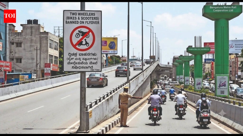 Flyover or slowover? Bengaluru’s new traffic rules are here | Bengaluru News