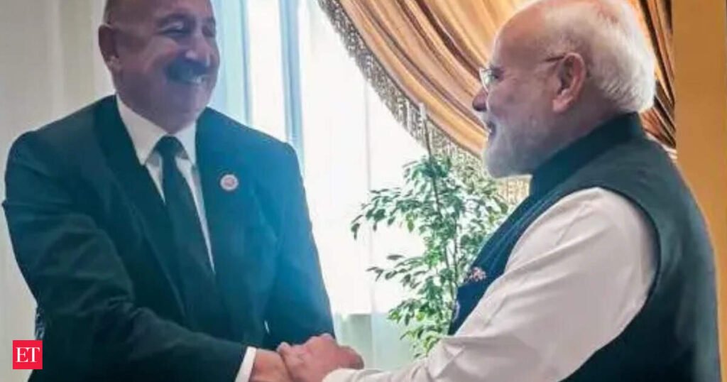 Modi, Aliyev meet for first time as India, Azerbaijan seek to reset ties