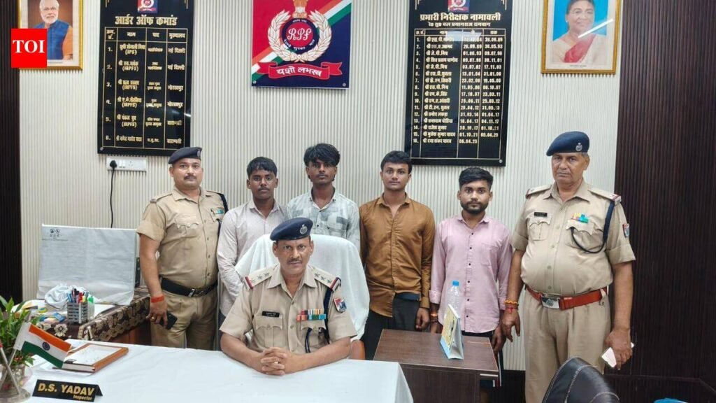 Six held for pelting stones at MEMU train in Bhadohi | Varanasi News