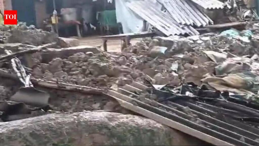 Woman dies after mud house collapses in Kanpur | Kanpur News