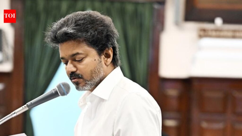 CM Vijay announces Rs 11,000-crore urban infrastructure push | Chennai News