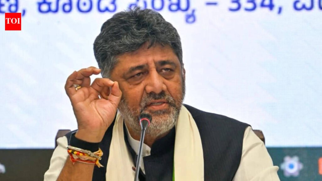 ‘Sita’s character greater than Rama’s’: DK Shivakumar urges women to take leadership roles | Bengaluru News