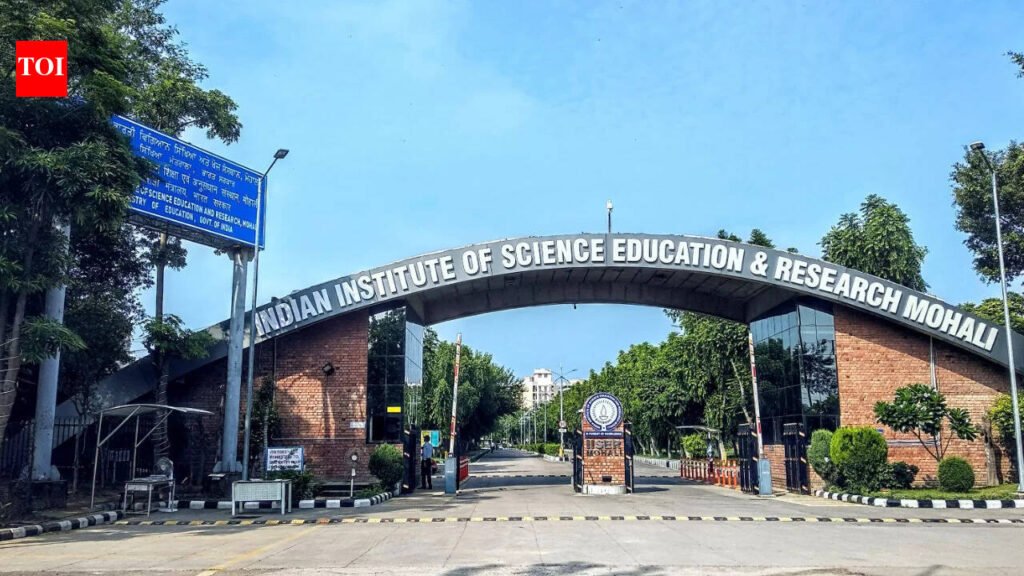 Private company employee dies after falling from freight lift at IISER Mohali | Chandigarh News