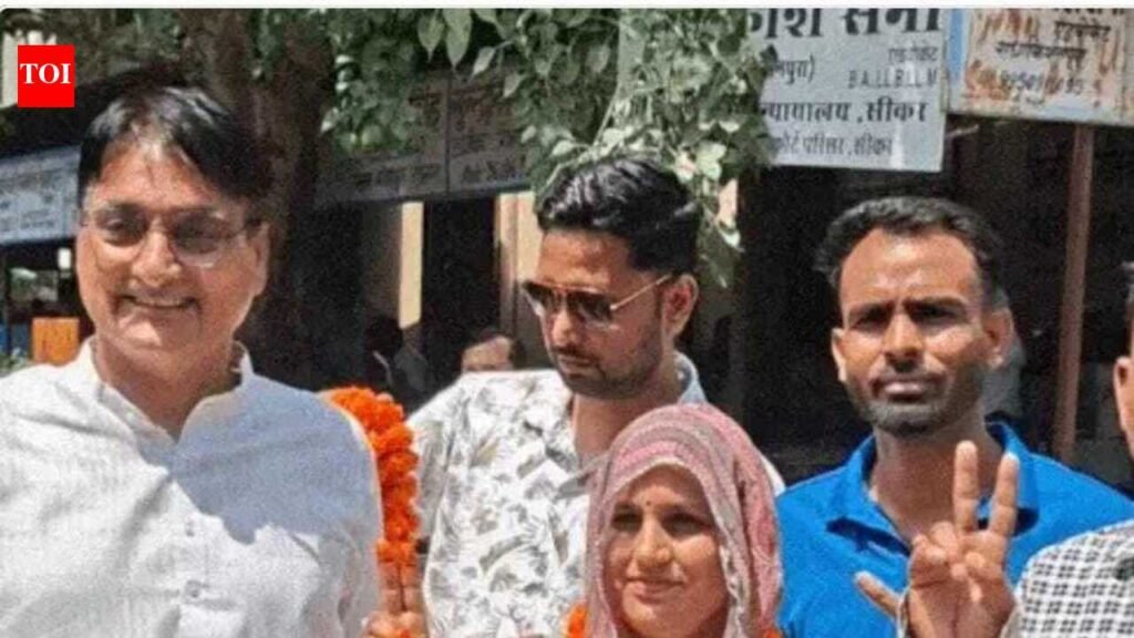 Congress wins Sikar ward 65 unopposed after BJP, Ind withdraw | Jaipur News